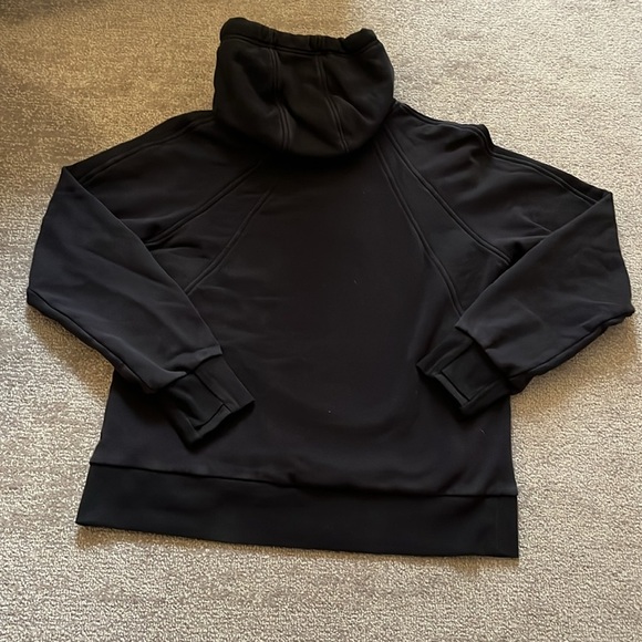 Athleta Retroplush Revive Hoodie Black Sweatshirt Size M - Picture 10 of 10